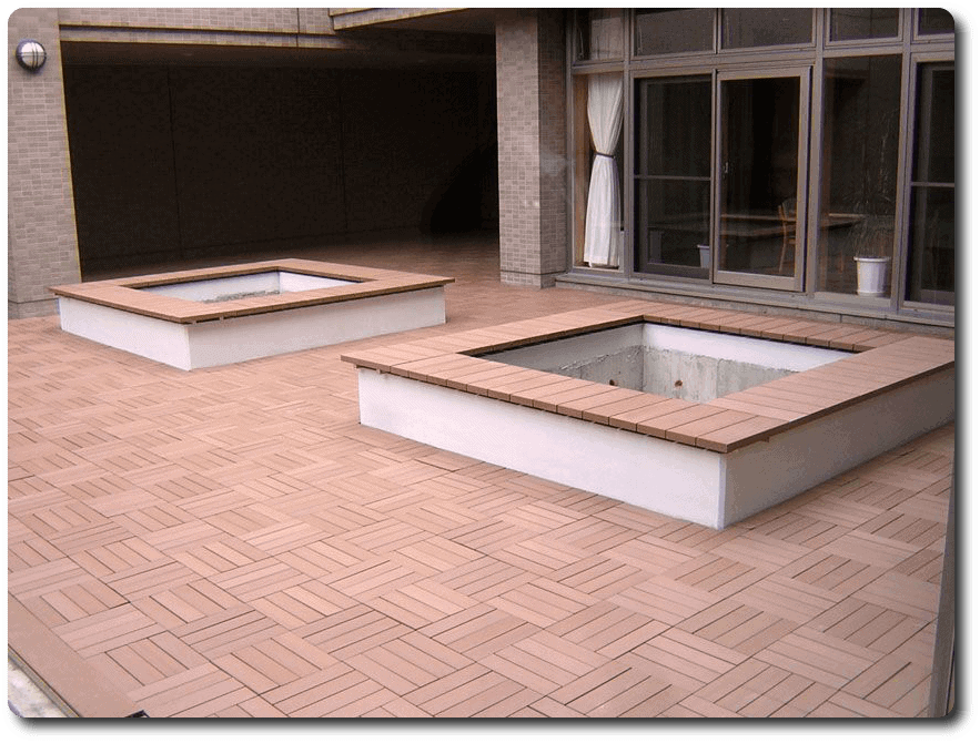 Losetas madera sintética para exteriores - Neoture, madera tecnologica