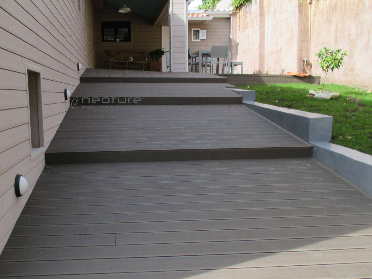 madera composite Tarima exterior sintetica sin mantenimiento